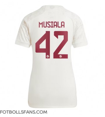 Bayern Munich Jamal Musiala #42 Replika Tredje Tröja Damer 2023-24 Kortärmad